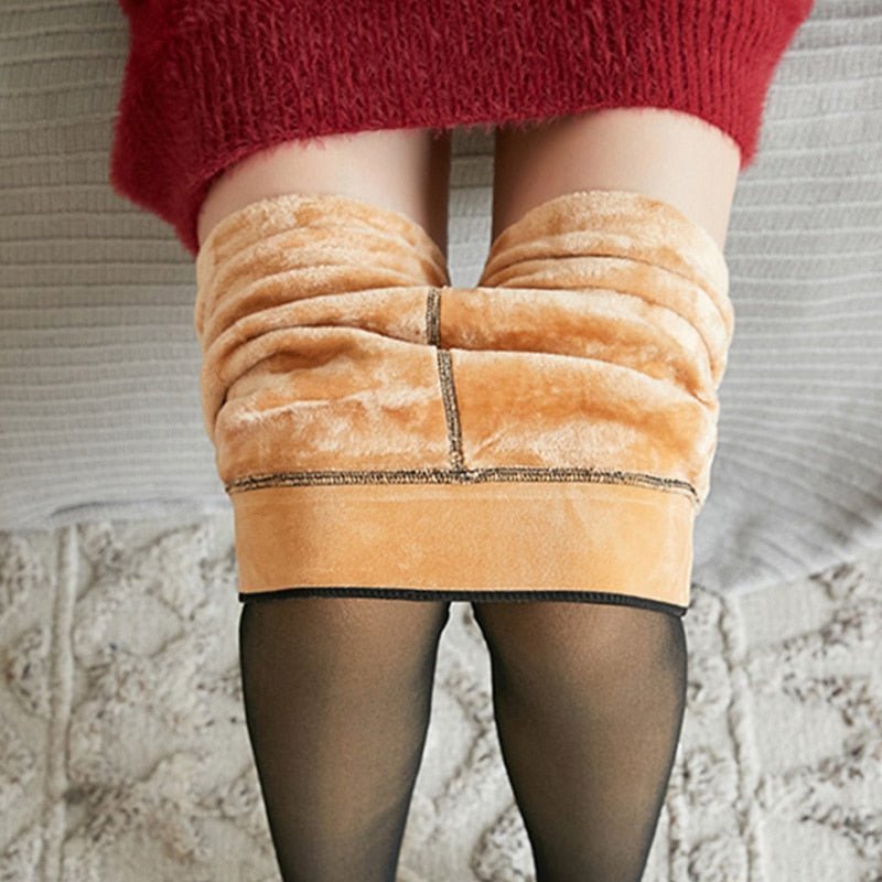 Meia calça forrada com lã térmica - Blummer Store
