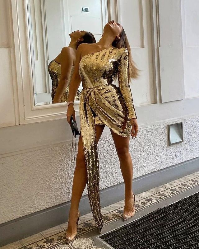 Vestido Gabriela Dourado - Blummer Store